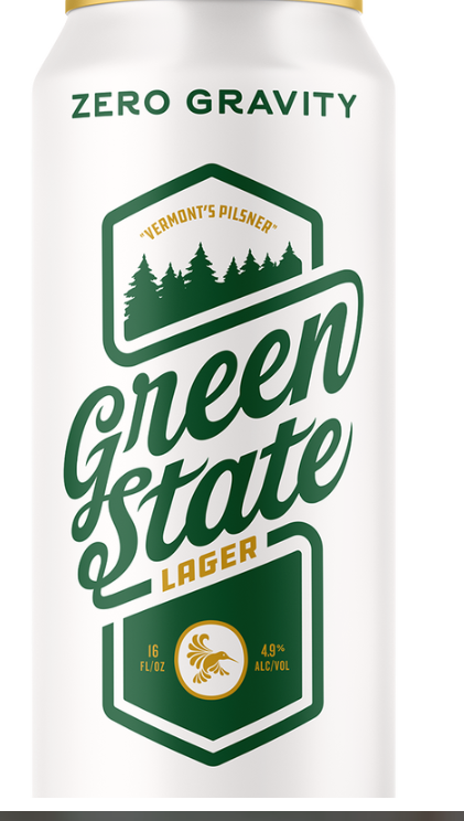 Zero Gravity Green State Lager can