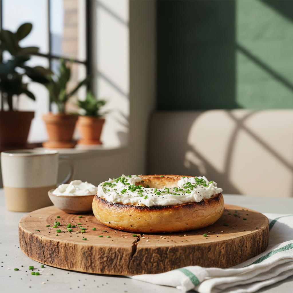 Bagel w/ Cream Cheese or Butter