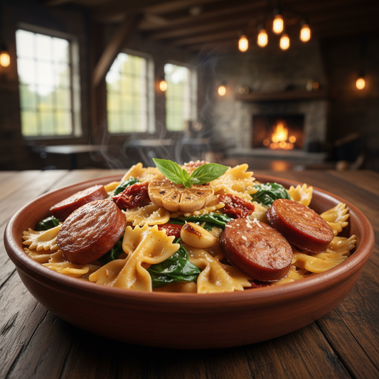 Tuscan Sausage & Bowtie Pasta